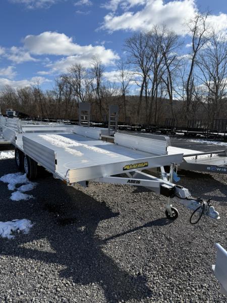 New 2027 Aluma 88" x 16' - 4-Place ATV Trailer