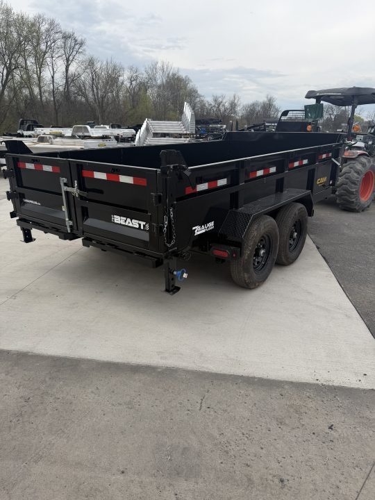 New 2026 CAM 7 X 14 BEAST ** DUAL TELESCOPIC ** 7 GA. FLOOR ** STAB. JACKS ** TARP Dump Trailer