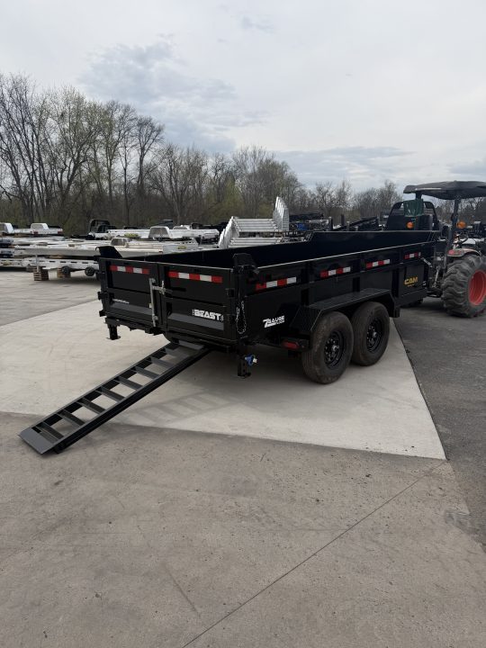 New 2026 CAM 7 X 14 BEAST ** DUAL TELESCOPIC ** 7 GA. FLOOR ** STAB. JACKS ** TARP Dump Trailer