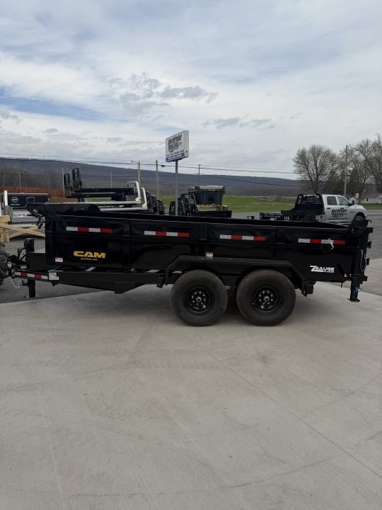 New 2026 CAM 7 X 14 BEAST ** DUAL TELESCOPIC ** 7 GA. FLOOR ** STAB. JACKS ** TARP Dump Trailer
