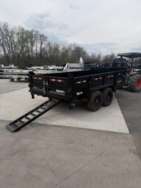 New 2026 CAM 7 X 14 BEAST ** DUAL TELESCOPIC ** 7 GA. FLOOR ** STAB. JACKS ** TARP Dump Trailer