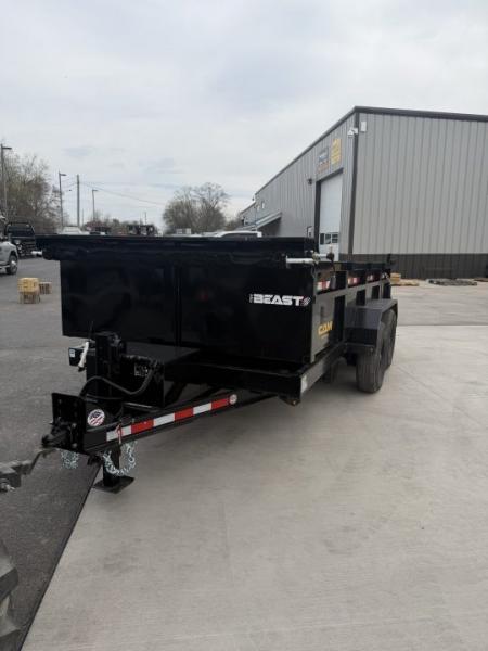 New 2026 CAM 7 X 14 BEAST ** DUAL TELESCOPIC ** 7 GA. FLOOR ** STAB. JACKS ** TARP Dump Trailer