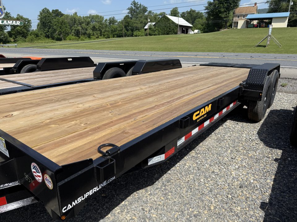 New 2026 CAM Superline - 19+3 Equipment Trailer - 14K GVWR - SUPER RAMPS