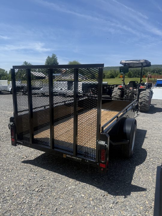 New 2026 Belmont - 5x10 Solid Side Utility - BLACK