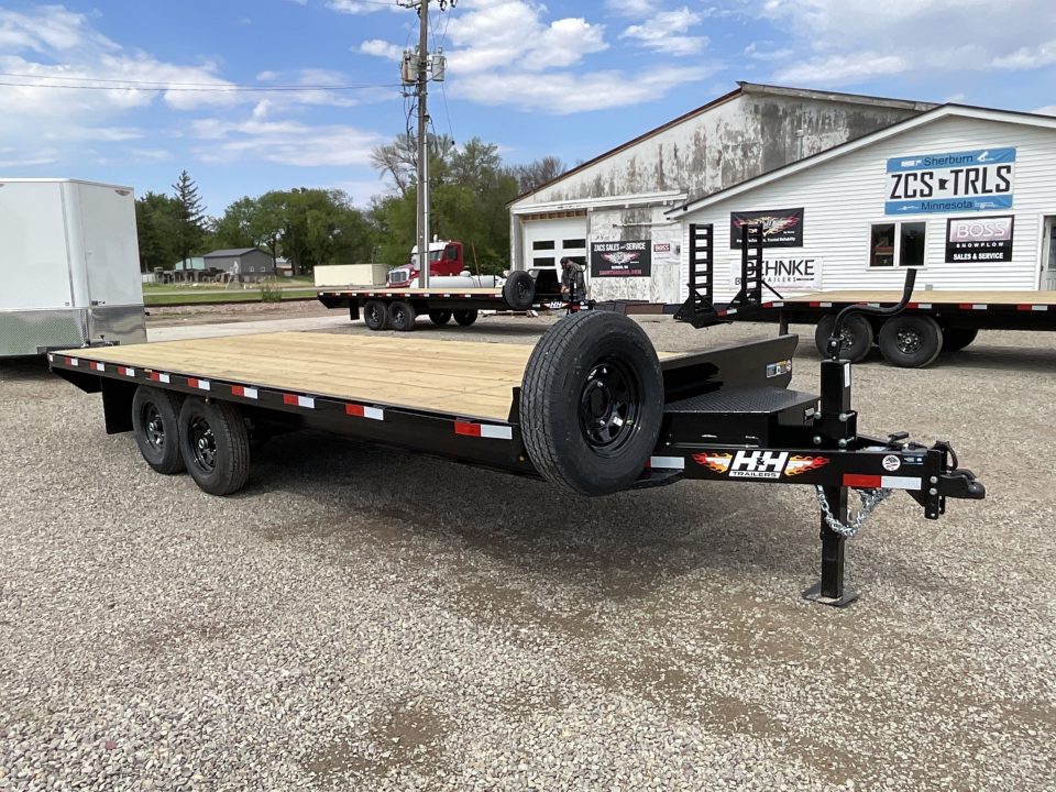 New 2026 H&H Trailers H-SDOF20-140 Equipment Trailer