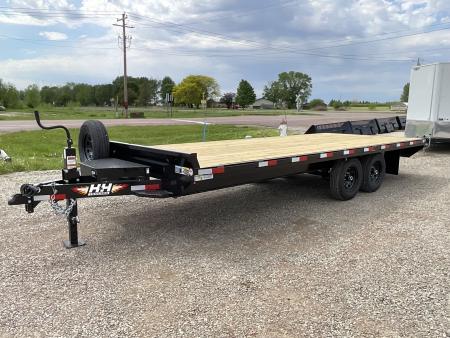 New 2026 H&H Trailers H-SDOF20-140 Equipment Trailer