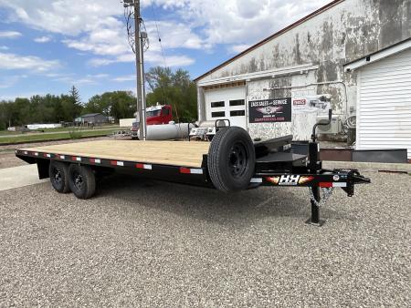 New 2026 H&H Trailers H-SDOF20-140 Equipment Trailer