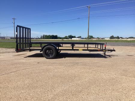 New 2026 Big Tex Trailers 35SA-14 77x14 (2.99K) Single Axle Utility Trailer