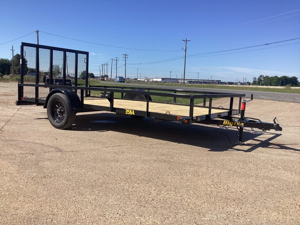 New 2026 Big Tex Trailers 35SA-14 77x14 (2.99K) Single Axle Utility Trailer