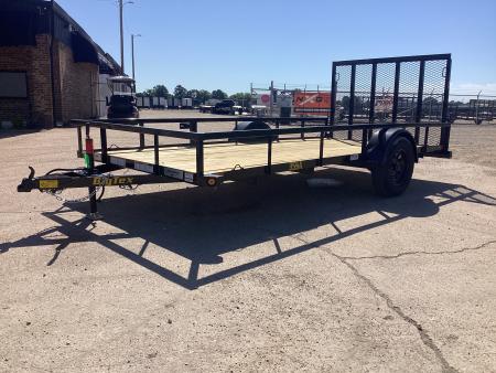 New 2026 Big Tex Trailers 35SA-14 77x14 (2.99K) Single Axle Utility Trailer