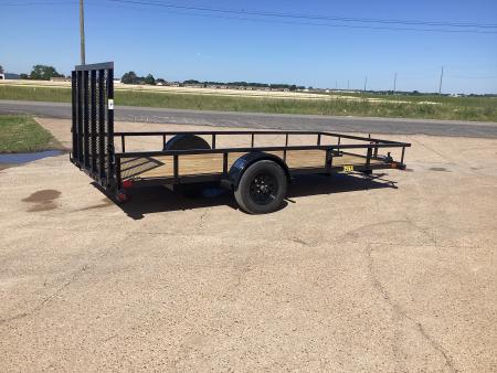 New 2026 Big Tex Trailers 35SA-14 77x14 (2.99K) Single Axle Utility Trailer