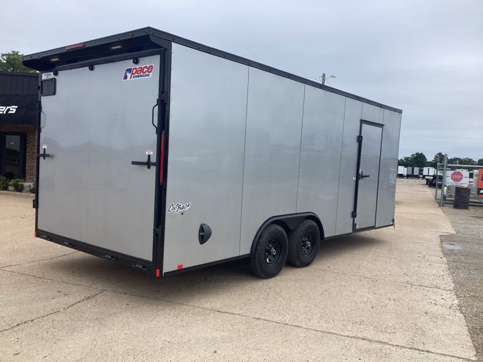 New 2026 Pace American Outback DLX 8.5x20 (10K) Enclosed Cargo Trailer