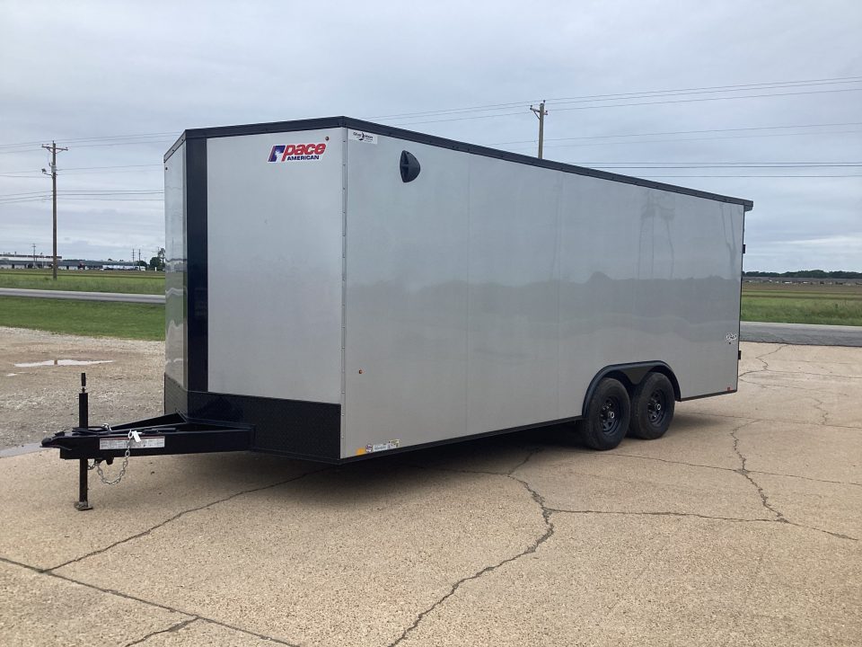New 2026 Pace American Outback DLX 8.5x20 (10K) Enclosed Cargo Trailer