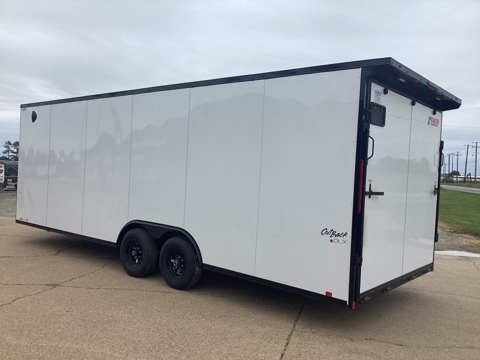 New 2026 Pace American Outback DLX 8.5x24 (10K) Enclosed Cargo Trailer