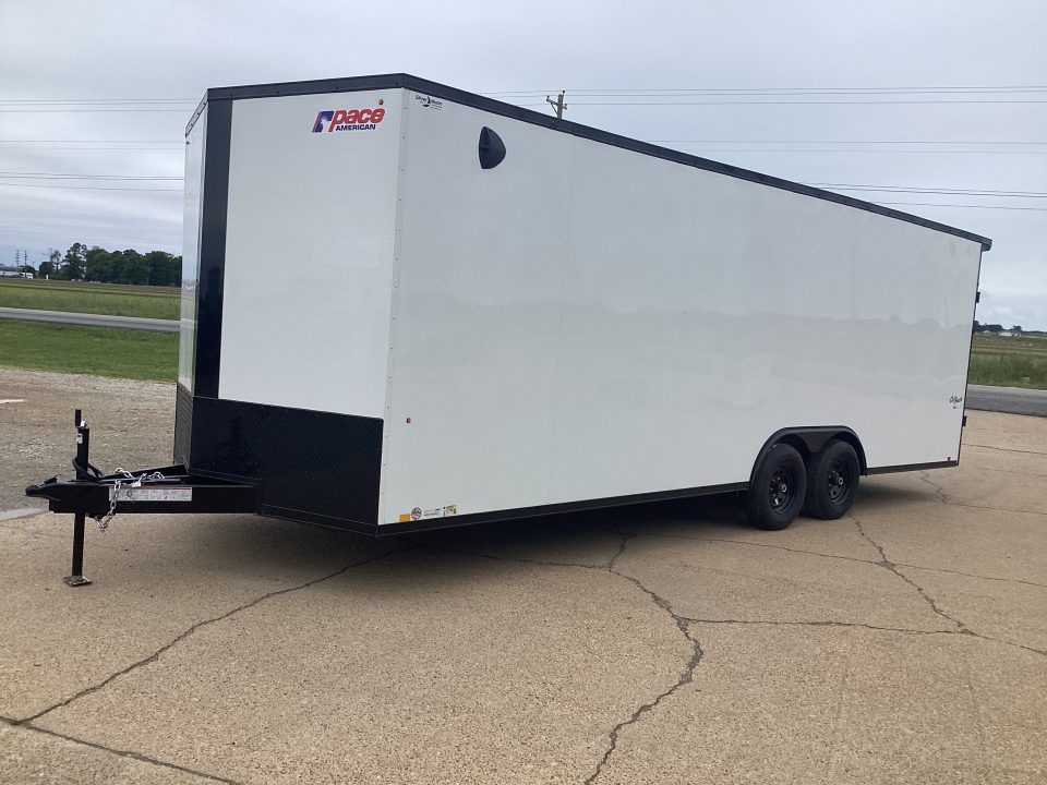 New 2026 Pace American Outback DLX 8.5x24 (10K) Enclosed Cargo Trailer