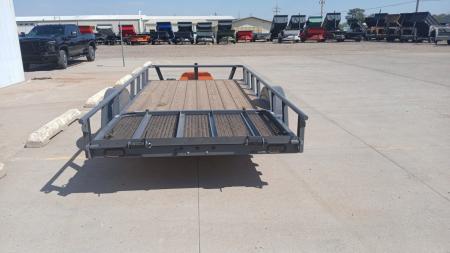 New 2026 RawMaxx UTX14'X77" 5200 LB Brake Axle Utility Trailer