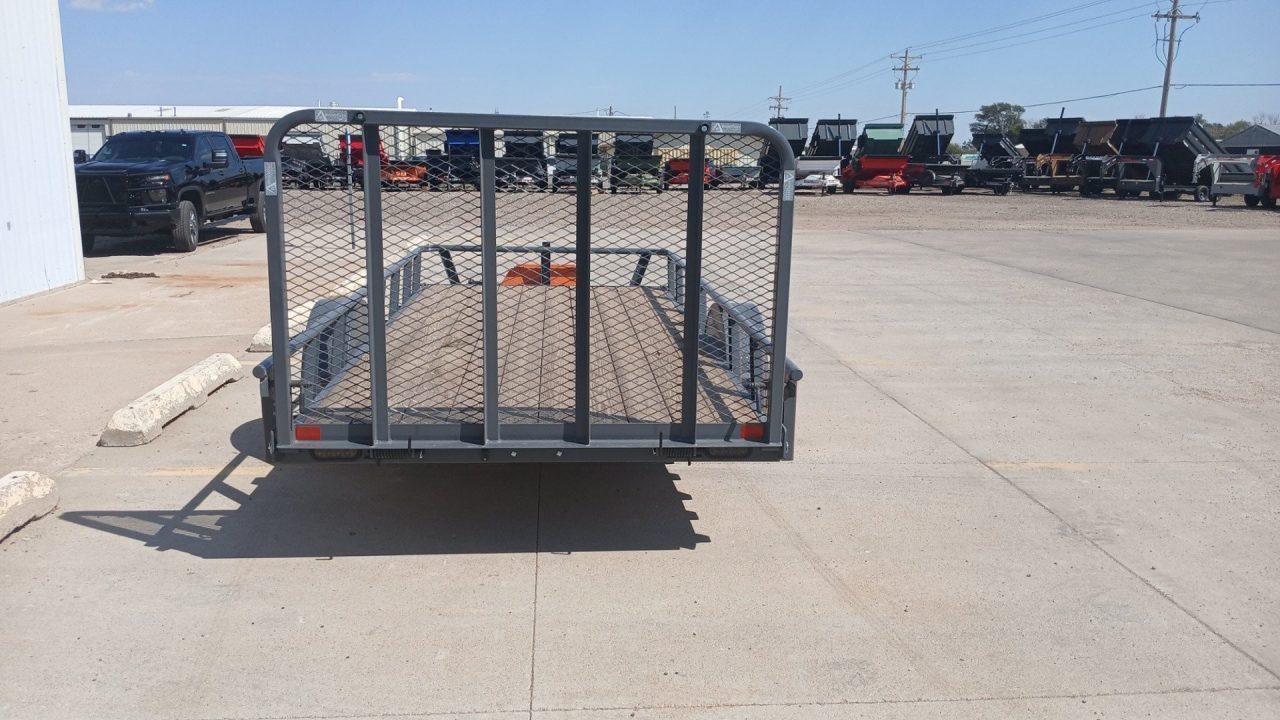 New 2026 RawMaxx UTX14'X77" 5200 LB Brake Axle Utility Trailer