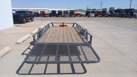 New 2026 RawMaxx UTX14'X77" 5200 LB Brake Axle Utility Trailer