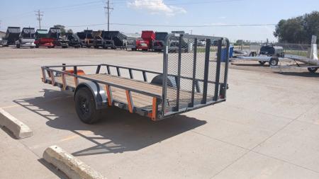New 2026 RawMaxx UTX14'X77" 5200 LB Brake Axle Utility Trailer