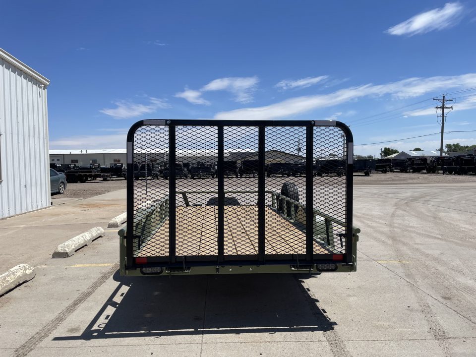New 2026 RawMaxx UTX14'X77" 5200 LB Brake Axle Utility Trailer