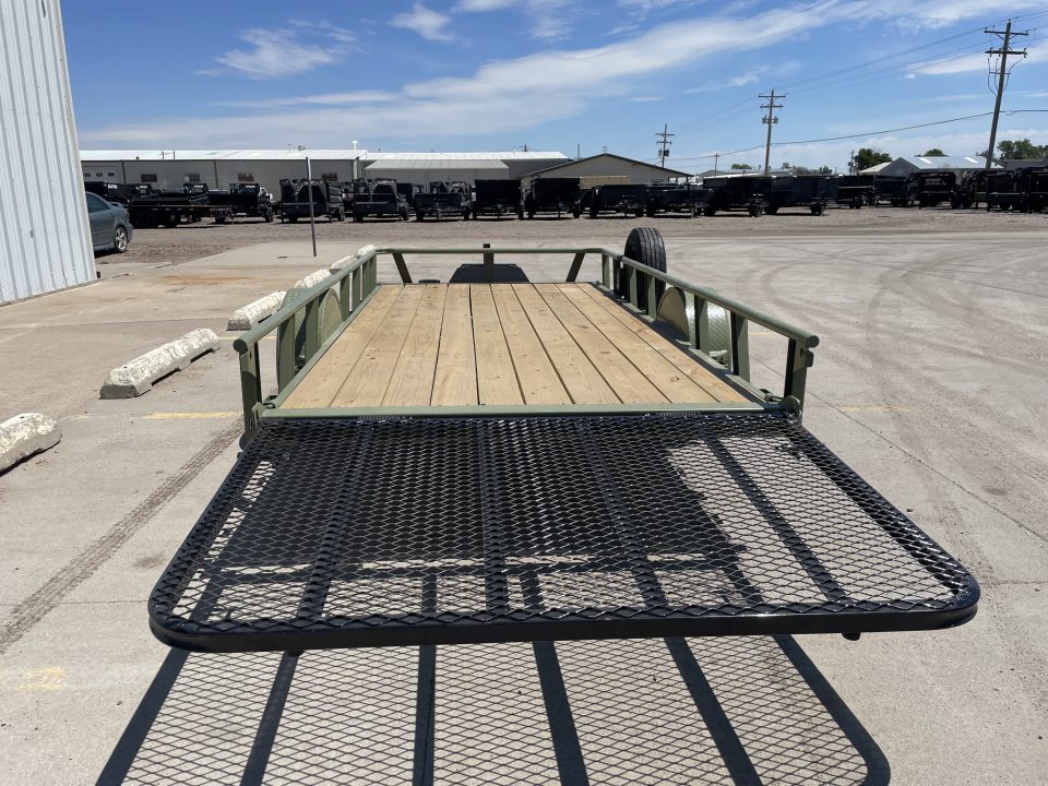 New 2026 RawMaxx UTX14'X77" 5200 LB Brake Axle Utility Trailer