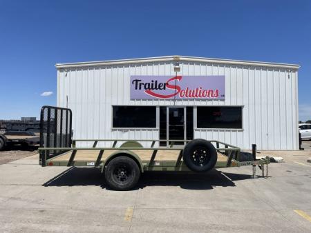 New 2026 RawMaxx UTX14'X77" 5200 LB Brake Axle Utility Trailer