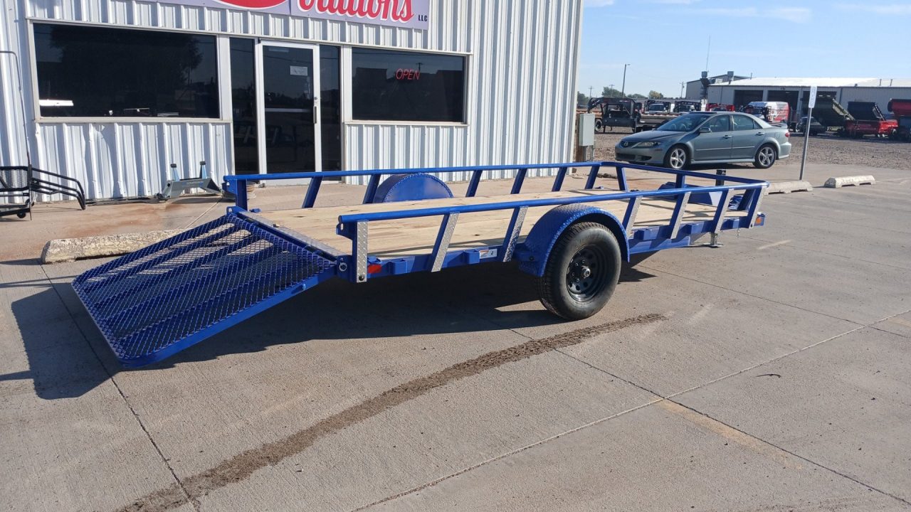 New 2026 RawMaxx UTX14'X77" with 5200LB brake Axle Utility Trailer