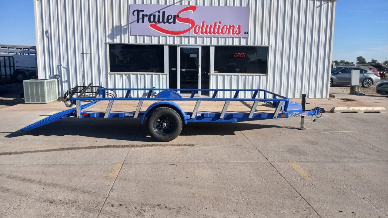 New 2026 RawMaxx UTX14'X77" with 5200LB brake Axle Utility Trailer