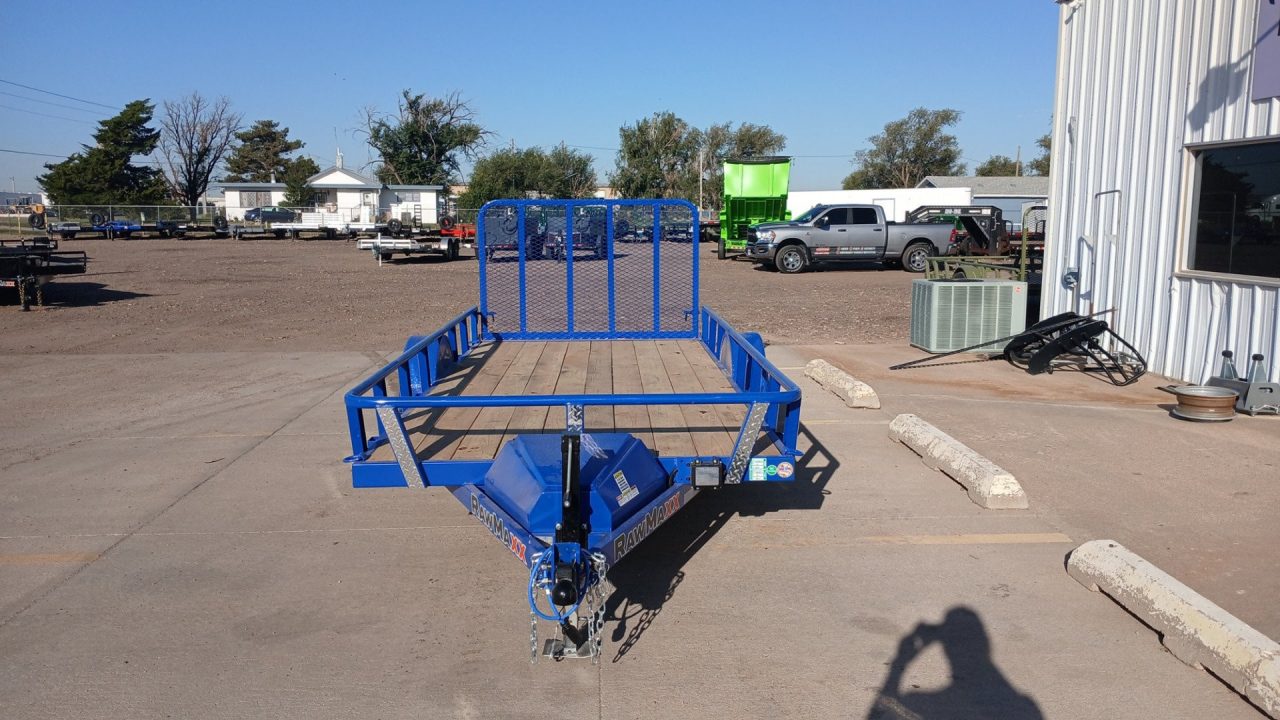 New 2026 RawMaxx UTX14'X77" with 5200LB brake Axle Utility Trailer