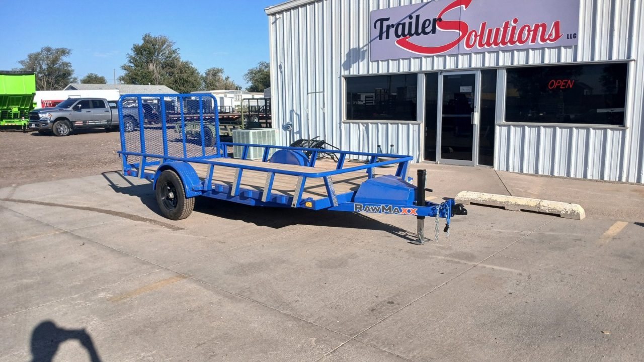 New 2026 RawMaxx UTX14'X77" with 5200LB brake Axle Utility Trailer