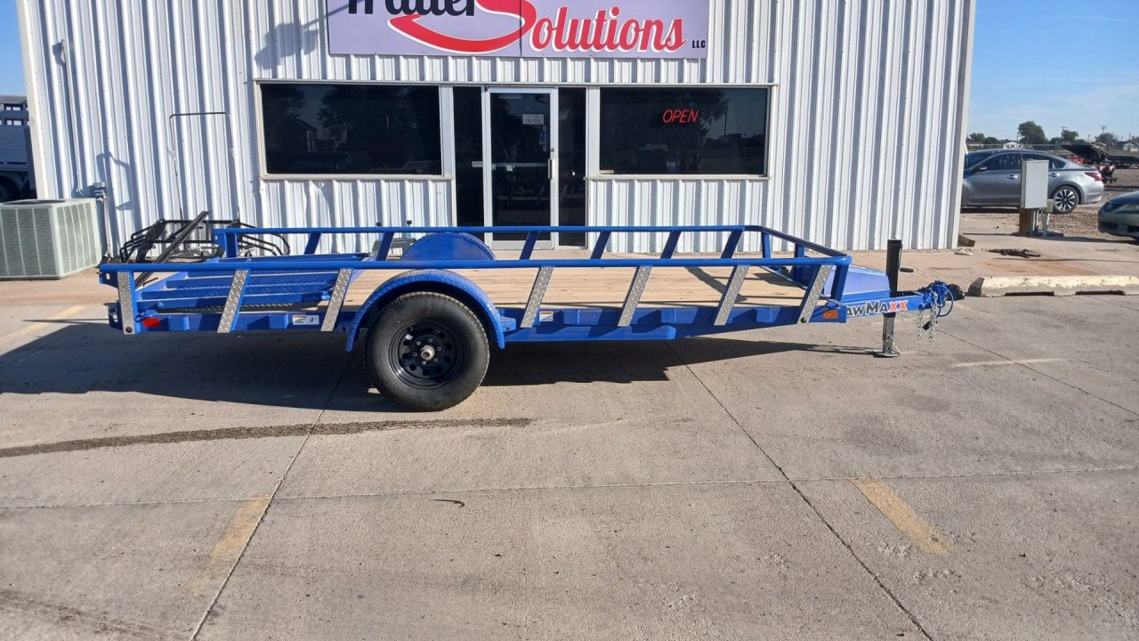 New 2026 RawMaxx UTX14'X77" with 5200LB brake Axle Utility Trailer