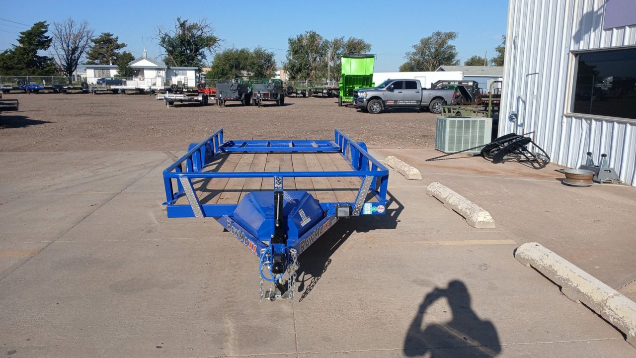 New 2026 RawMaxx UTX14'X77" with 5200LB brake Axle Utility Trailer