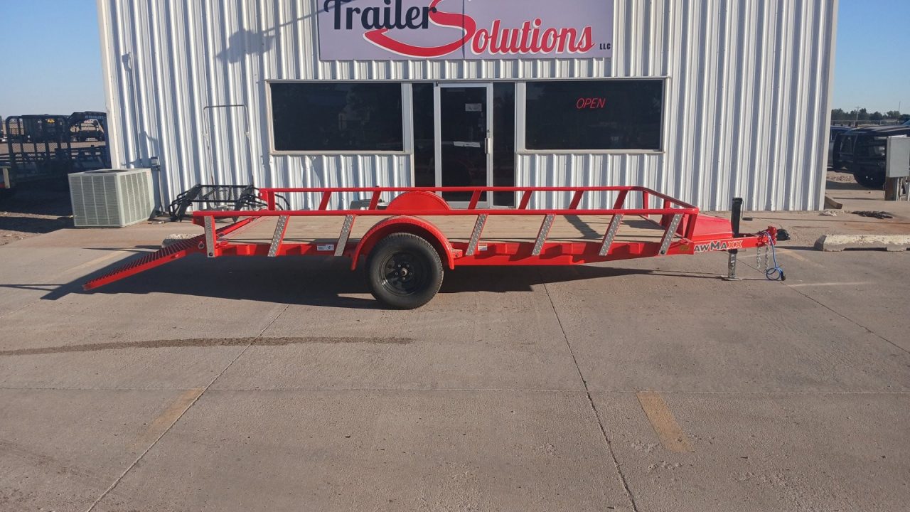 New 2026 RawMaxx UTX14'X77" Utility Trailer