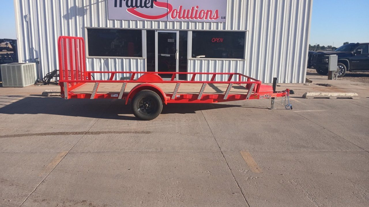 New 2026 RawMaxx UTX14'X77" Utility Trailer