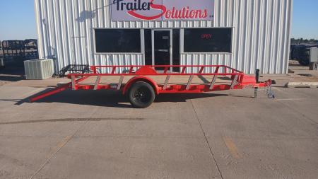 New 2026 RawMaxx UTX14'X77" Utility Trailer