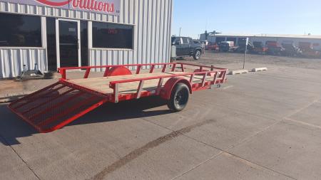 New 2026 RawMaxx UTX14'X77" Utility Trailer