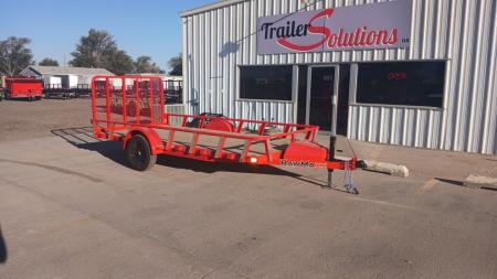 New 2026 RawMaxx UTX14'X77  Utility Trailer