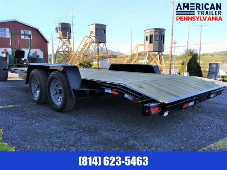 New Quality Trailers Pro Grade Wood Deck Car Hauler - 8500 GVWR - 18'