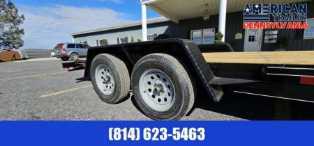 New Quality Trailers Pro Grade Wood Deck Car Hauler - 8500 GVWR - 18'
