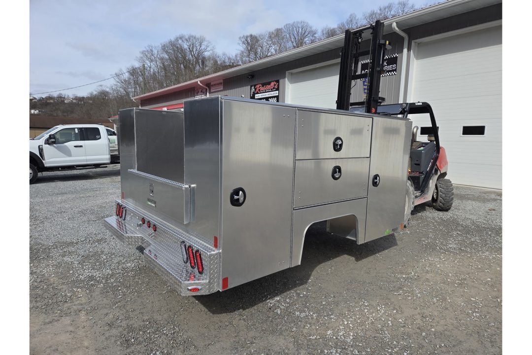 New Martin Truck Bodies HSB Service Body DRW 60" CA Cab and Chassis 57" Tall Compartments