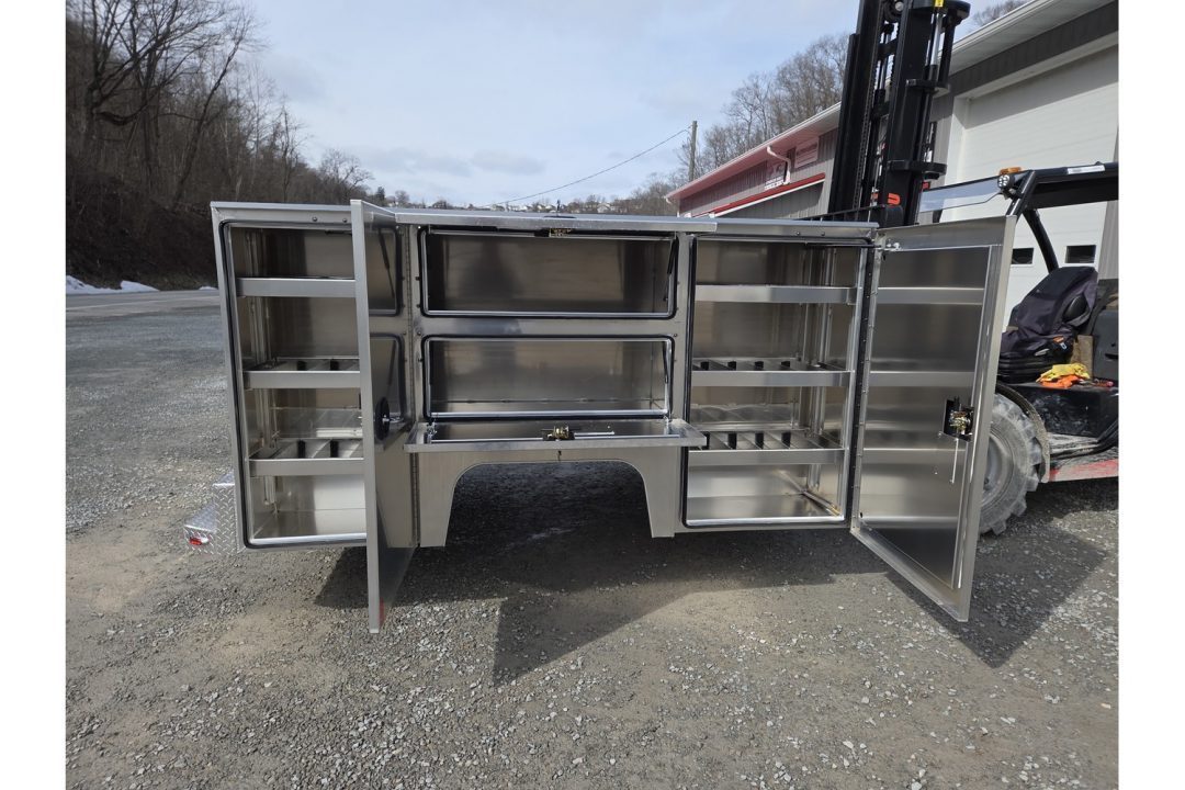 New Martin Truck Bodies HSB Service Body DRW 60" CA Cab and Chassis 57" Tall Compartments