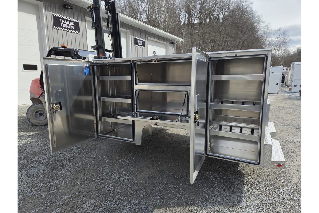 New Martin Truck Bodies HSB Service Body DRW 60" CA Cab and Chassis 57" Tall Compartments