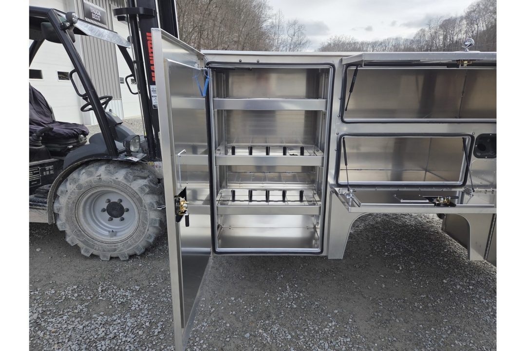 New Martin Truck Bodies HSB Service Body DRW 60" CA Cab and Chassis 57" Tall Compartments