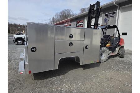 New Martin Truck Bodies HSB Service Body DRW 60" CA Cab and Chassis 57" Tall Compartments