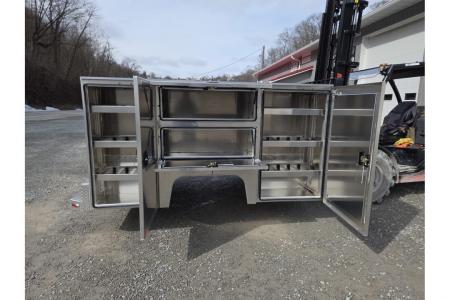 New Martin Truck Bodies HSB Service Body DRW 60" CA Cab and Chassis 57" Tall Compartments