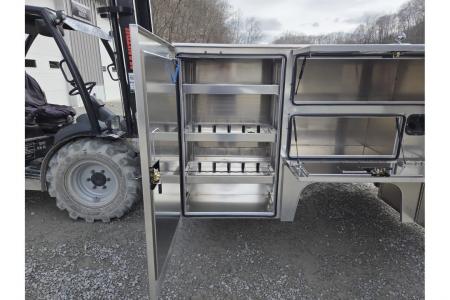 New Martin Truck Bodies HSB Service Body DRW 60" CA Cab and Chassis 57" Tall Compartments