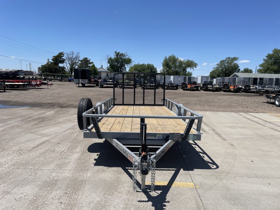 New 2026 RawMaxx UTX 14' x 77" Utility Trailer