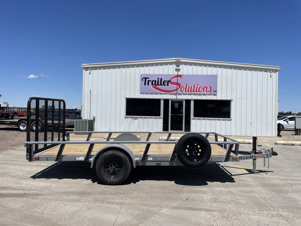 New 2026 RawMaxx UTX 14' x 77" Utility Trailer
