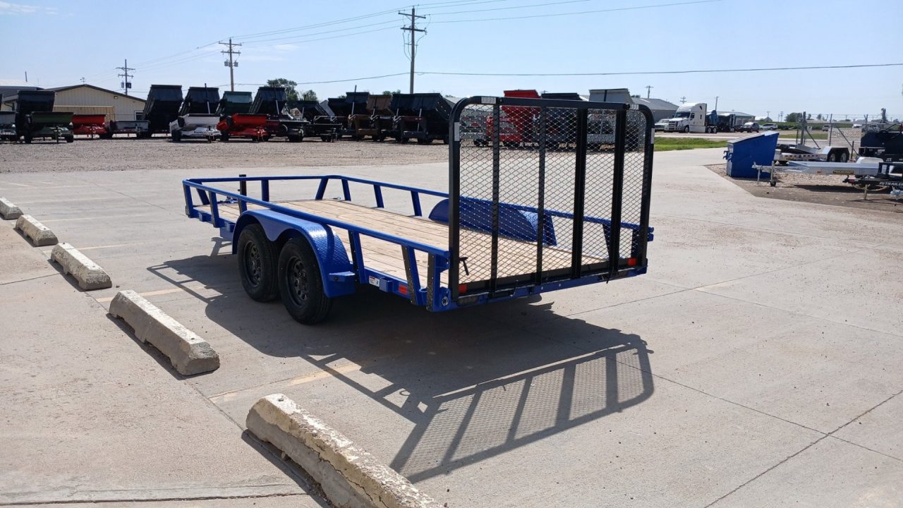 New 2026 RawMaxx UTX16'X77" Utility Trailer
