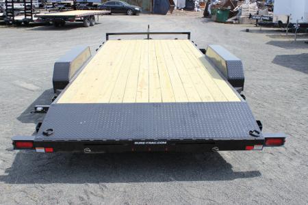 New 2026 Sure-Trac 7x18 Wood Deck Car Hauler